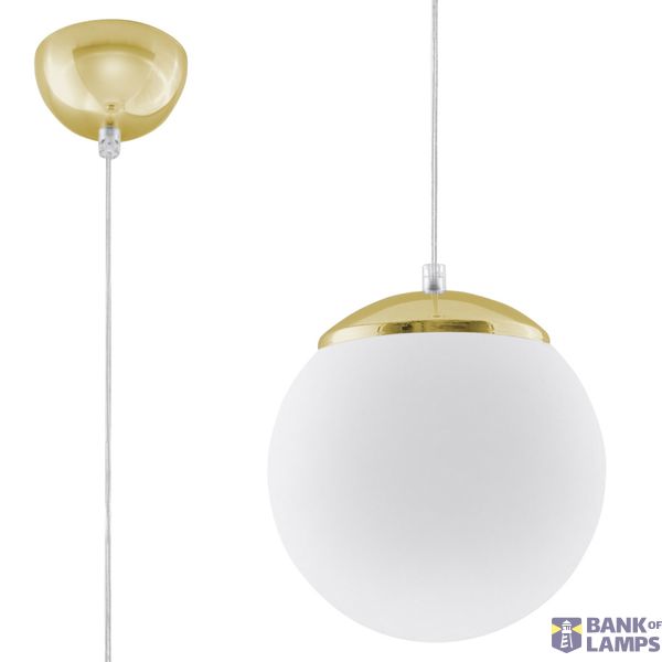 HANGING LAMP UGO 20 GOLD E27 1X60W IP20 image 5