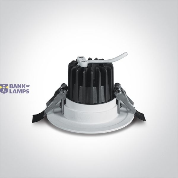 WHITE 7W WW IP54 DARK LIGHT 230V image 2