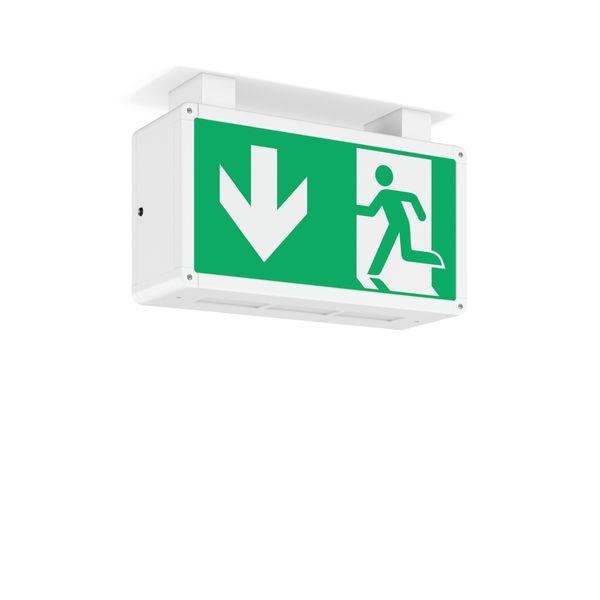 RECHTECK, 5,1 W, white, on/off Ceiling luminaires, L 362 B 125 H 192,  image 2