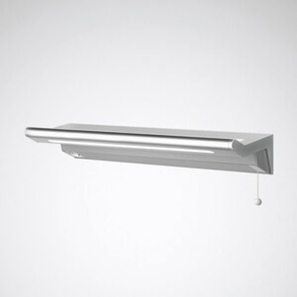 Easy care Sanesca Multi-component Diffuser Silver rectangular ETDD 33W 4500lm asymmetric Wide (AW) IK06 3 SDCM image 1