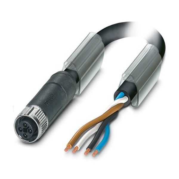 SAC-4P- 1,0-PUR/M12FST - Power cable image 1