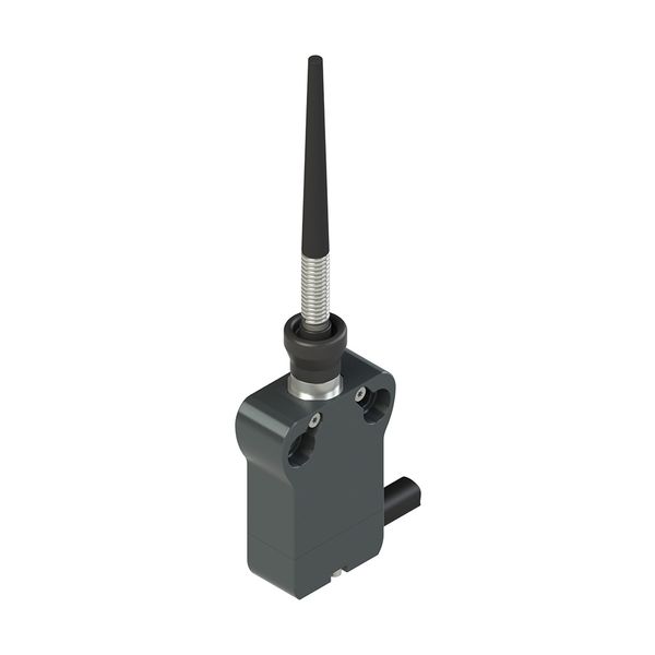 Modular prewired switch with spring rod with plastic pin image 1