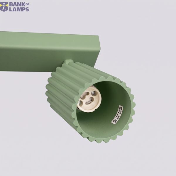 Ceiling lamp KARBON 4L sage image 3