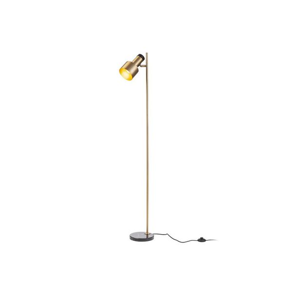DIVINA floor brass/black marble decor 230V E27 5W image 1