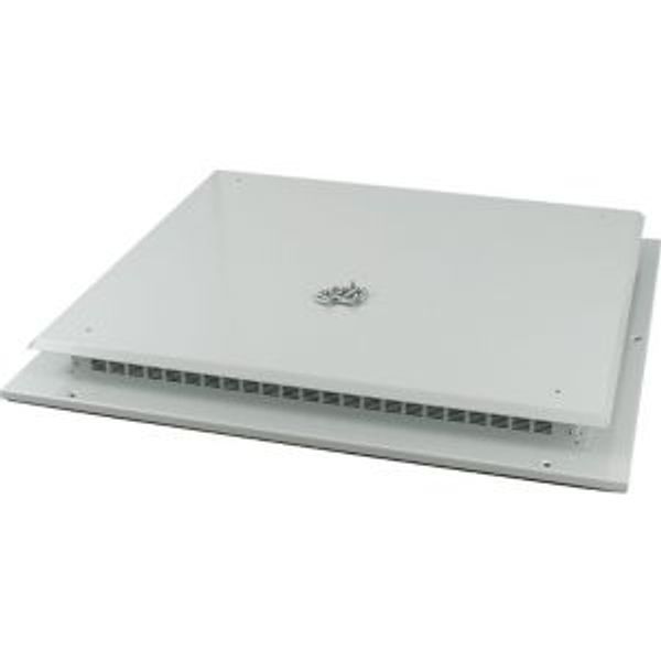 XLST3858 Top Panel, IP31, for WxD = 850 x 800mm, grey image 1