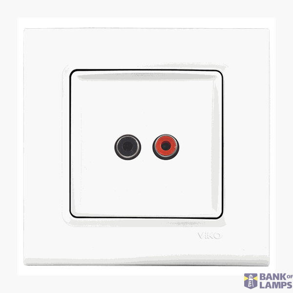 Linnera-Rollina Music Broadcast (Speaker) Socket White image 1