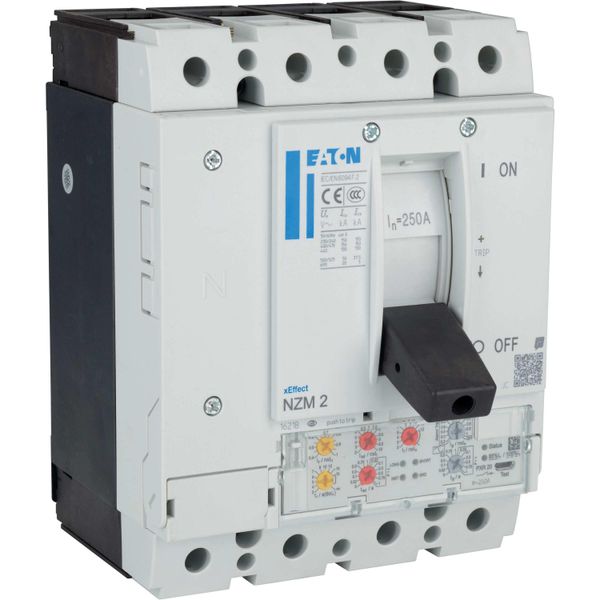 NZMH2-4-VX250-T NZM2 PXR20 circuit breaker, 250A, 4p, Screw terminal, earth-fault protection image 20