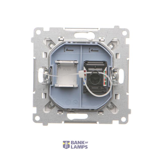 Temperature regulator with dispaly, with outer sensor, Gold matt, metalic image 2