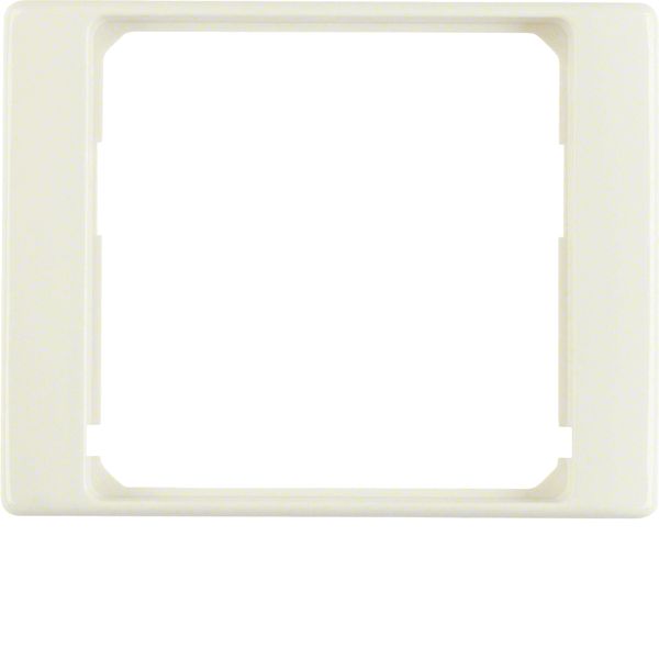 Intermediate ring for central plate, birch Arsys, white image 1