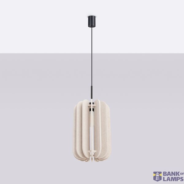 Pendant lamp MULA 27 beige image 3