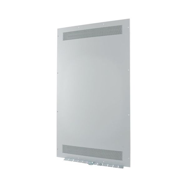 XTSZFFPV31-W1100 Front plate (section high), ventilated, W=1100mm, IP31, grey image 3