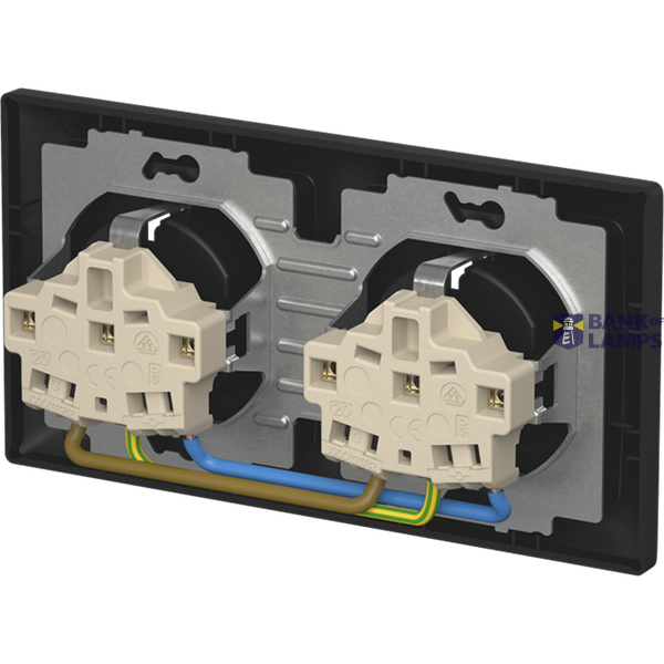 Schuko® Socket Outlet 2-gang image 2
