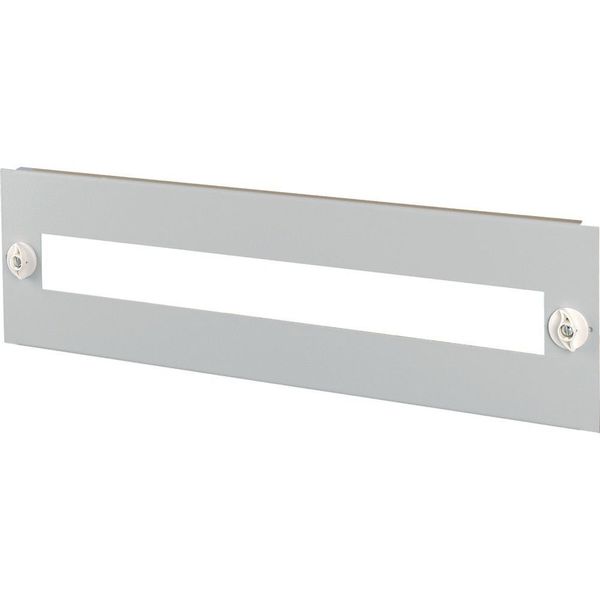 BPZ-VZFP-600/150-45 Pre-meter front plate, W x H = 600 x 150 mm, 45 mm cutout image 2