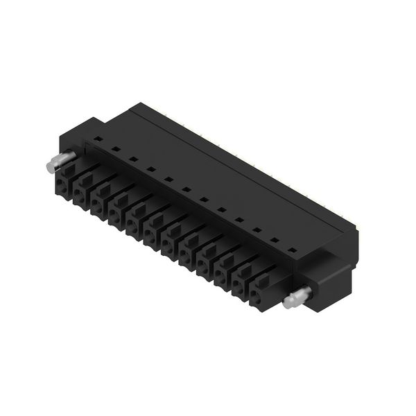 PCB plug-in connector, female plug, 3.81 mm, Number of poles: 12, 180°, PUSH IN with actuator, Clamping range, max. : 1.5 mm², Box image 4