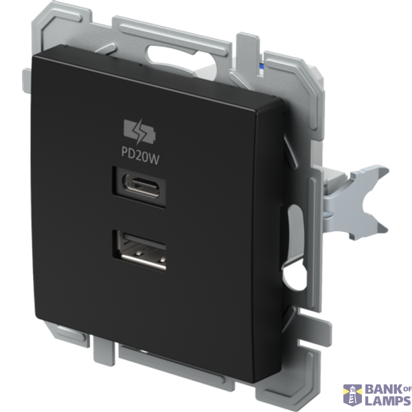 POWER SUPPLY UNIT USB PD 20W BK XO image 2