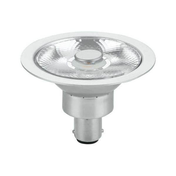 LED Ba15d AR70x50 12V 400Lm 8W 927 10° AC/DC Grey Dim L1 image 1