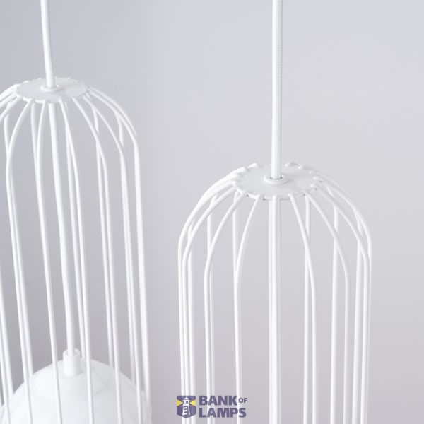 Pendant lamp BRINA 3L  white image 11