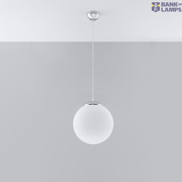 HANGING LAMP UGO 30 CHROME E27 1X60W IP20 image 6