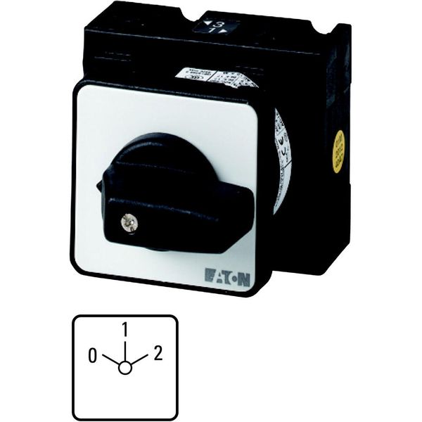 T3-3-8451/E Changeoverswitches, T3, 32 A, flush mounting, 3 contact unit(s), Contacts: 6, 60 °, maintained, With 0 (Off) position, 0-1-2, Design number 8451 image 5
