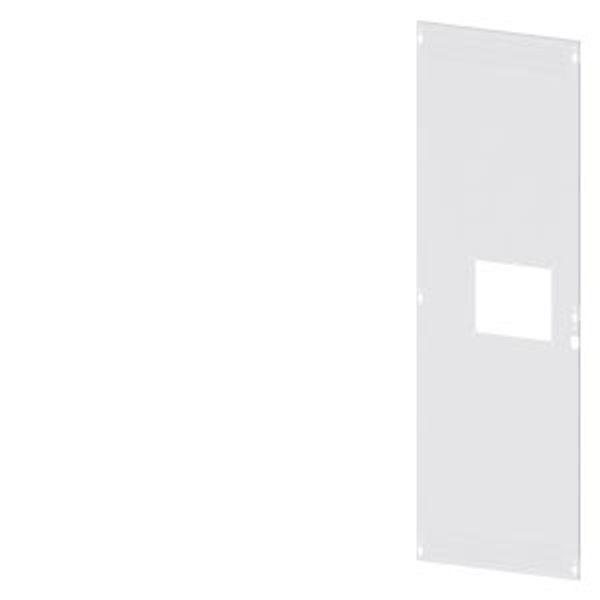 door 3WL size 0, (4-pole), IP30, hinge: left, twist lever W: 600 mm image 1
