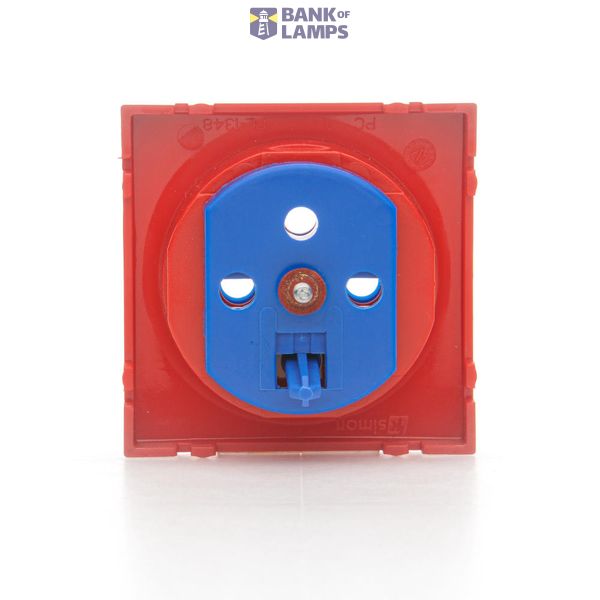 Cable input, anthracite, metalic image 1