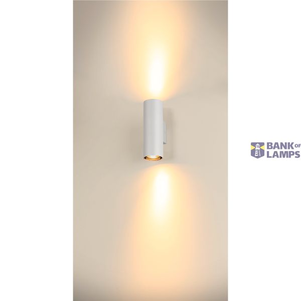 ASTO TUBE, wall-mounted light, cylindrical, GU10, 2x max. 10 W, white image 5