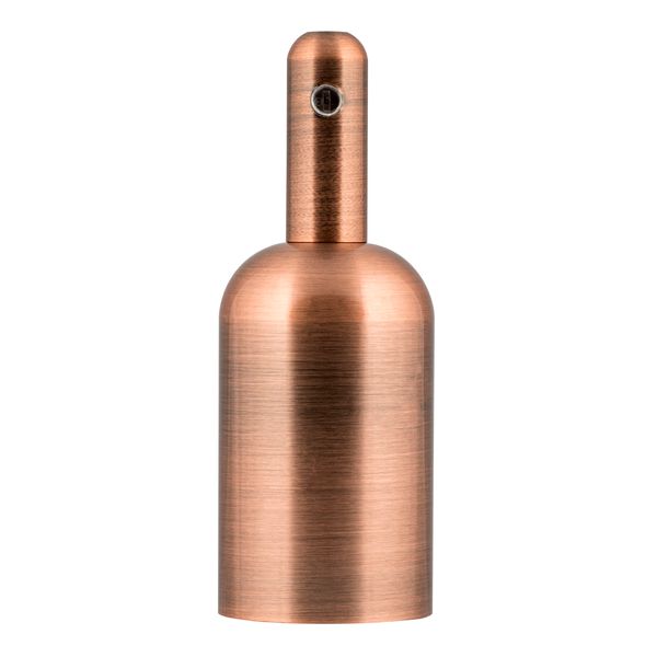 Lampholder Alu Bottle E27 Copper Antique image 1