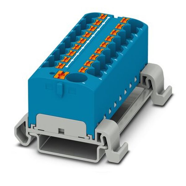PTFIX 10/18X4-NS35A BU - Distribution block image 1
