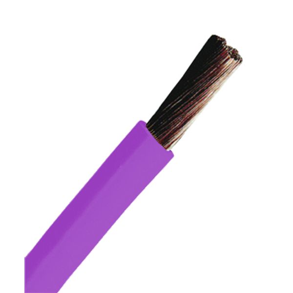 PVC Insulated Wires H05V-K 0,5mmý, violet (fine stranded) (The price is shown without markup on metals. Request a quote for accurate information) image 1
