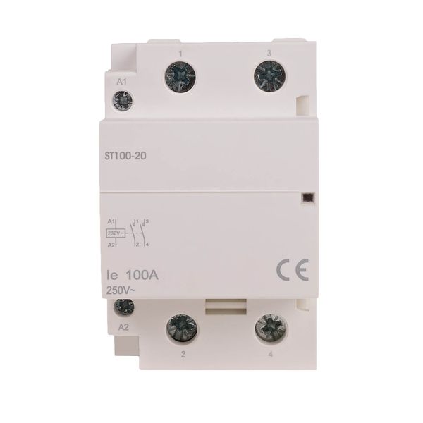 Contactor 100A, 230V, 2XNO contacts image 3