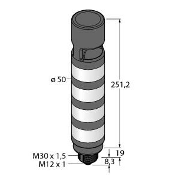 LED Signal Light Tower Light   TL50BGYRAOSIQ image 2