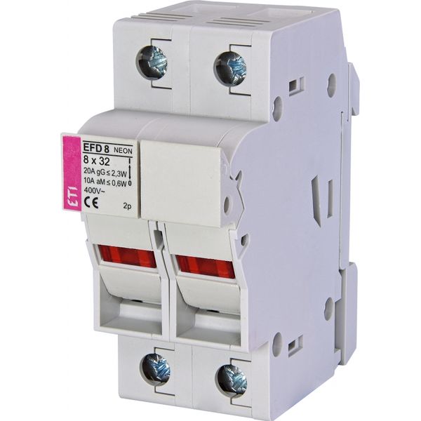 Fuse disconnector, *EFD 8 2p NEON AD image 1