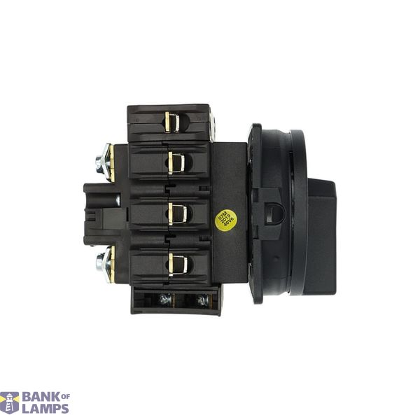P3 Main switch, 80 A,Flush mounting, 4 pole, Form EA/SVB, Black, Door  image 7