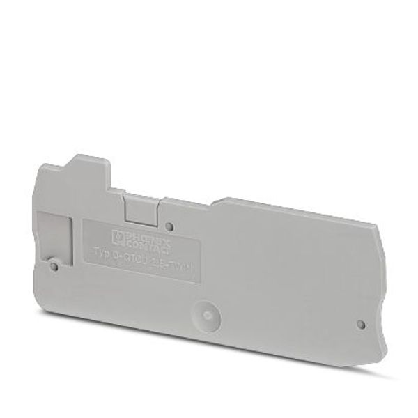 D-QTCU 2,5 TWIN - End cover image 2