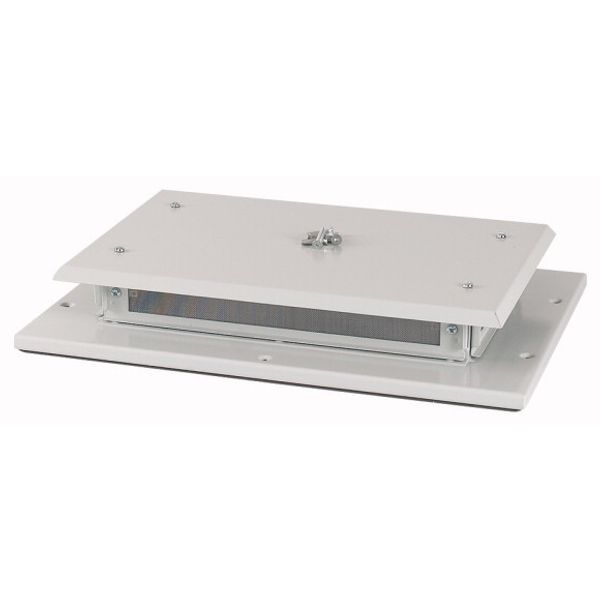 XLST4124 Top Panel, IP42, for WxD = 1200 x 400mm, grey image 1