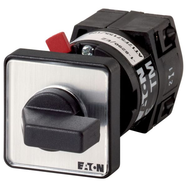 TM-1-8218/EZ Changeoverswitches, TM, 10 A, centre mounting, 1 contact unit(s), Contacts: 2, 90 °, maintained, With 0 (Off) position, 1-0-2, Design number 8218 image 3