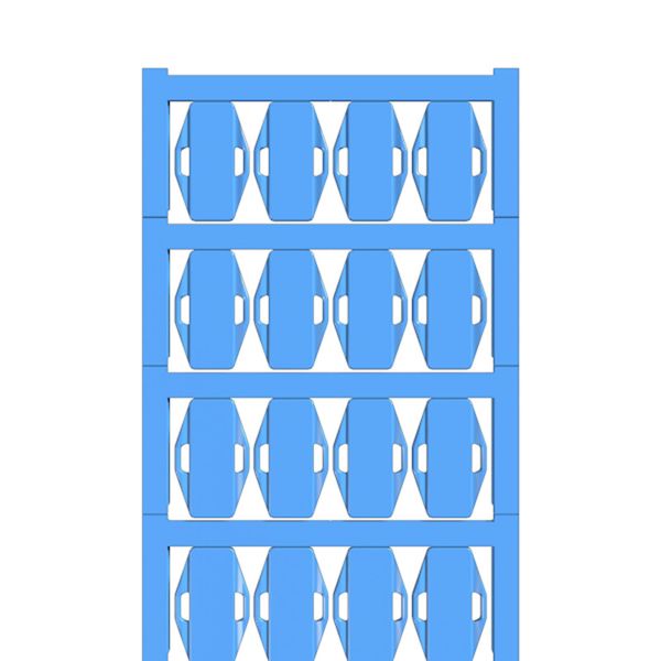Conductor and cable markers, 7 - 40 mm, 24 x 15 mm, blue image 1