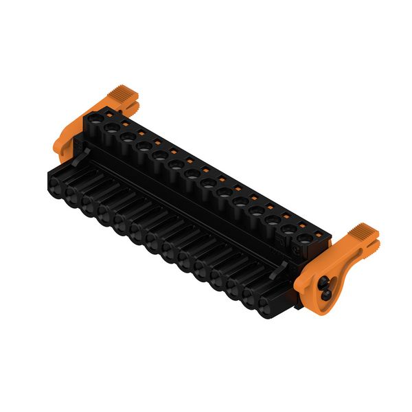 PCB plug-in connector, female plug, 5.08 mm, Number of poles: 14, 180°, Clamping yoke connection, Clamping range, max. : 4 mm², Box image 4