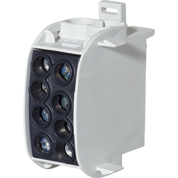 Main line branch terminal HLAK 1-pole 35mm² black image 1