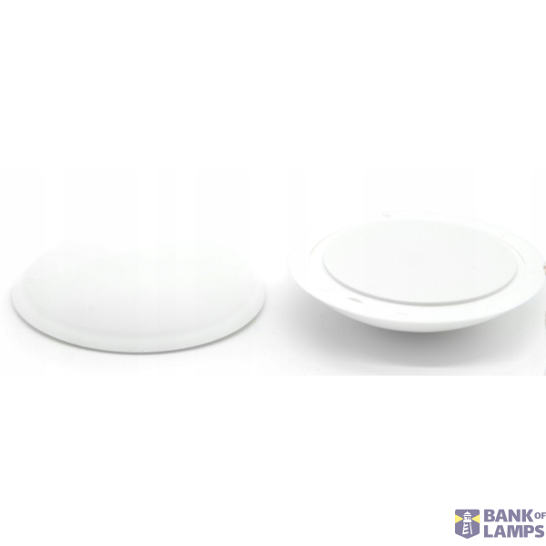 self-adhesive doorstop small white Ø40mm (10pcs) image 1