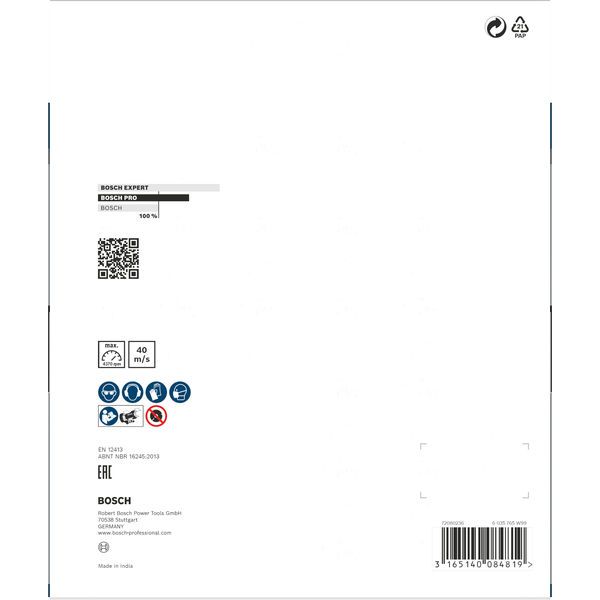Grinding wheel for double-wheeled bench grinder 175 mm, 32 mm, 36 image 1