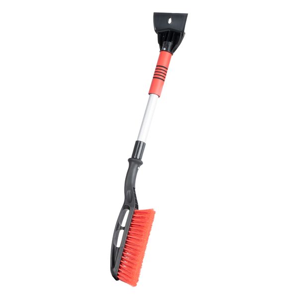 Telescopic snow brush with ice scarper 75cm-94cm image 1
