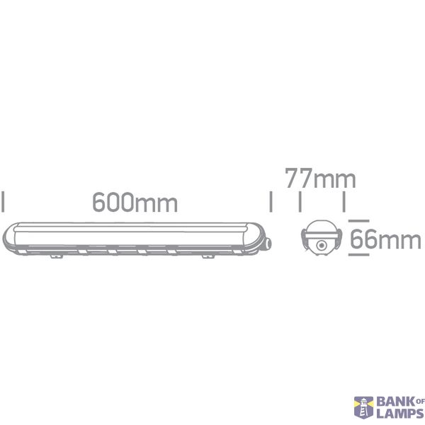 IP65 25W CCTV PV 230V PC/PC image 2