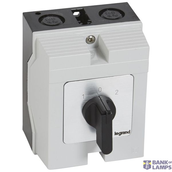 Cam switch - changeover switch with off - PR 21 - 3P - 25 A - box 96x120 mm image 2