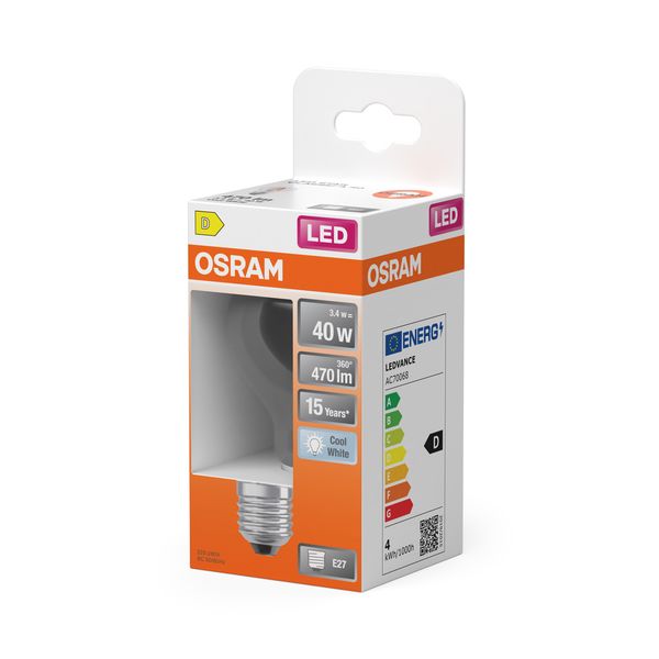 LEDSCLA40 3,4W/840 230V FIL E27 FS1OSRAM image 2