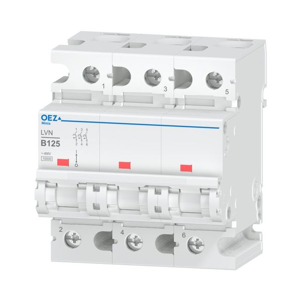 Miniature circuit breaker LVN-125B-3 image 1