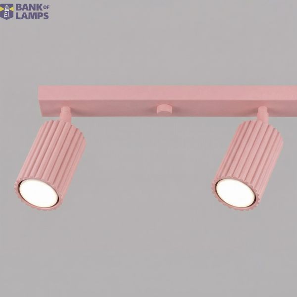Ceiling lamp KARBON 4L pink image 3