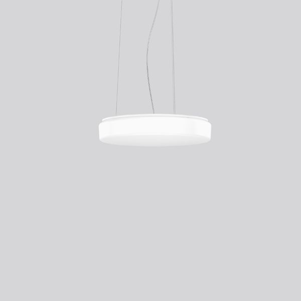 Flat Polymero Kreis, 32 W, 3500 lm, 830, white, DALI Pendant luminaire image 1