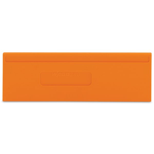 Separator plate 2 mm thick oversized orange image 4