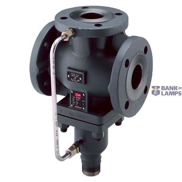 VFG33 PN16 32/16 3-way flange supply/return image 1